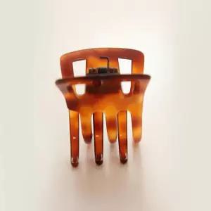 [제이로렌]바이데이지 프랑스 브라운 스퀘어 헤어 집게핀 미디움 Bh0947