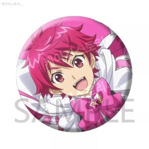 미남고교 지구방위부 58mm 캔뱃지 핀 브로치