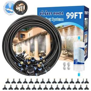 야외 파티오용 미스터 시스템 미스트 99피트 30세 남성 필터 냉각 정원