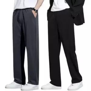 [아이에스이랩]아이스 쿨링 스판 냉장고 바지 슬랙스 팬츠 I2SL016