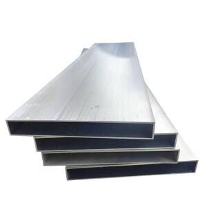 호환 6063 T5 알루미늄 사각 파이프 직사각형 튜브 프로파일 너비 20mm 20x30x40x50x60x70x80x100x120x150x