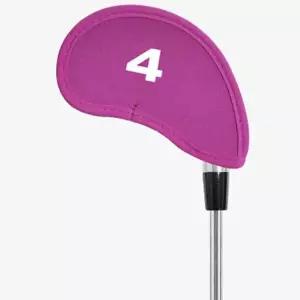 [골드스마일]커버세트 핑크 골프채 커버 아이언 네오프렌 10P