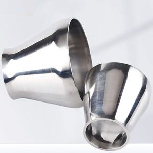 호환 19 25 32 38 45 51 57 63 76 89 102 108mm 맞대기 용접 Reudcer SUS 316L 304 스테인레스 위생관 피팅