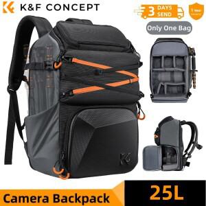 K&F CONCEPT 25L 야외용 카메라 백팩 가방 (캐논호환  소니호환  DJI호환 DSLR/SLR  노트북  여행용 삼각대