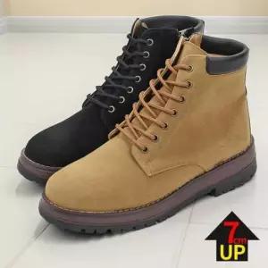 전술화 키높이 스웨이드 워커 슈즈 쿠션인솔 편한착화 옆지퍼