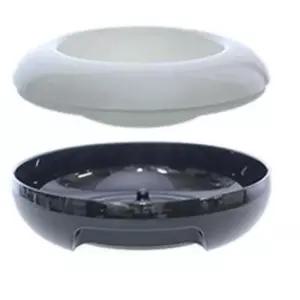 [반려] 애견 강아지 블랙화이트 물그릇 S 식기 고양이 밥그릇