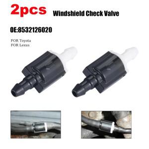 2개 와이퍼 워셔 윈드실드 체크 밸브 토요타 하이랜더 2001-2007 렉서스호환 IS250 2006- OE 8532126020