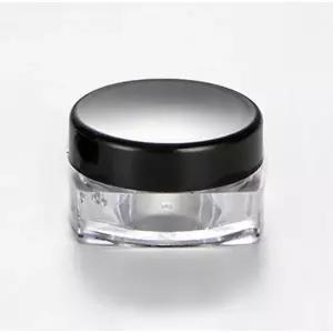 케이스 크림통 투명 공병 화장품 유리 크림 용기 소분 3g 100p
