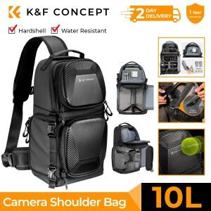 K&F CONCEPT 10L 카메라 슬링백 하드쉘 작가용 숄더백 크로스백 백팩 가방 (소니호환  캐논호환  니콘 호환