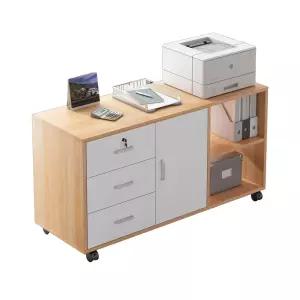 이동식 프린터 받침대 사무실 선반 거실용 거치대 바퀴