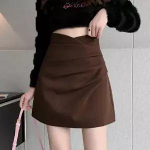 귀여운치마 셔링포인트 속바지 안감 여성 미니 스커트