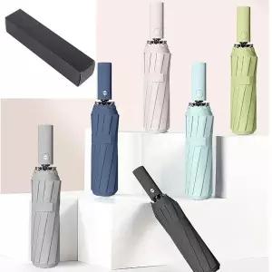 포장박스 자동우산 이중창살 12k +12k 튼튼 3단자동우산 uv 강풍 양우산 양산 우