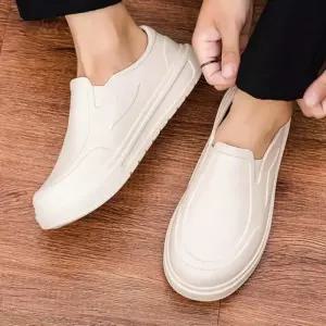 [옷자락]남성 방수 물놀이 아쿠아 로퍼 숏 앵클 레인 슈즈