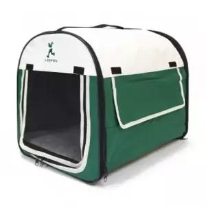 [콩심팥심]강아지 접이식 소프트 켄넬 그린 S 1P 고양이 케이지 고양이케이지