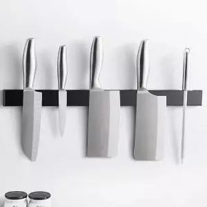 아임키친 304스텐 자석 칼블럭(50cm) (블랙) 칼걸이 칼걸이 식도걸이