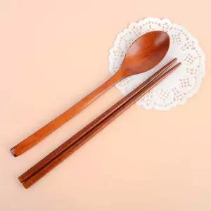 [콩심팥심]원목 수저세트 옻칠숟가락 우드숟가락 수저젓가락