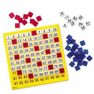 다양한 체험형 수놀이 수학교구 수배열 숫자보드판 1-100 수개념