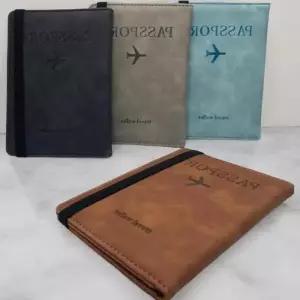 [옷자락]남자 빈티지 여행 여권 케이스 해외여행 지갑
