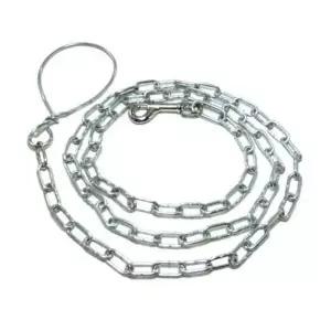 강아지 아연 체인 리드줄 147cm 1P 반려견 산책줄 반려견산책리쉬