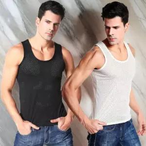 [옷자락]남자 런닝 냉감 매쉬 여름 나시 민소매