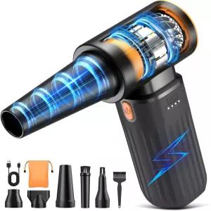 압축 공기 키보드 자동차 베드를 충전 청소기 위한 - 및 먼지 실외 전기 컴퓨터 조절 무선 강력한 에어