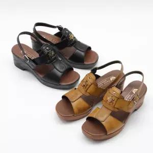 대신CM ydo-RG 302 국내산 가죽 통굽샌들/여성정장샌들/스트랩샌달/미들힐샌달