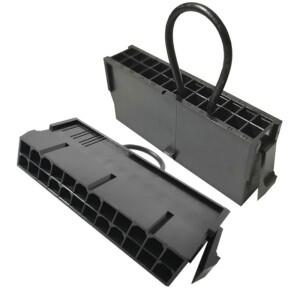 ATX 전원 공급 장치 24핀 스위치 PC 재설정 켜기/끄기 커넥터 PSU 스타터