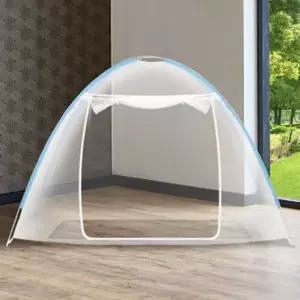 원터치모기장 중 캠핑 침대 사각 모기장텐트