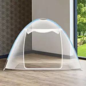 원터치모기장 소 캠핑 침대 사각 모기장텐트