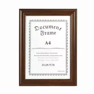 A4 상장액자 졸업장 허가증 사진 벽걸이 액자