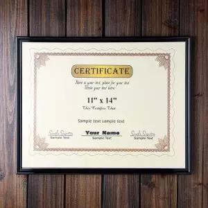 증명서 사진액자(11x14) 라이센스 졸업장 상장액자