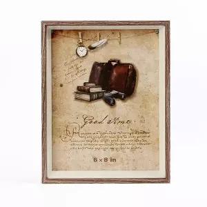 솔리드 우드프레임 사진 액자(6x8) 탁상 포토액자