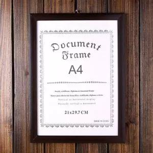 모던 A4 상장액자 졸업장 허가증 사진 벽걸이 액자
