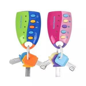 멜로디 열쇠고리 유모차 자동차 세트 키링 휴대 키 장난감 (분홍/파랑) 999-80 h37