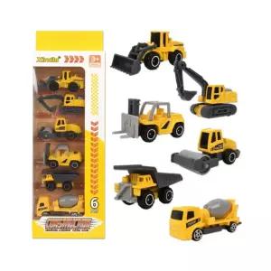 건설 미니카 세트 루일루 자동차 6P 특수 h37 다이캐스팅 AY1820B 중장비