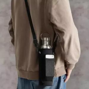 [옷자락]남녀 공용 등산 스포츠 메쉬 수납 물병 케이스 파우치