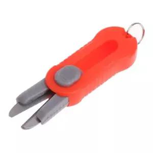 쪽가위 재단 미니 낚시 공예 가위 주황