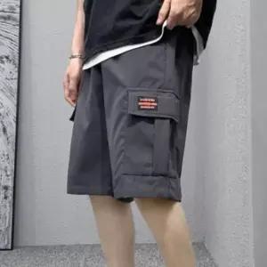 [옷자락]남성 쿨링 아이스 포켓 카고 반바지