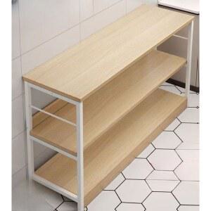 주방 보조선반 싱크대 싱크대옆 수납장 원목 오크 다층