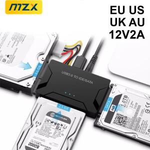 MZX USB3.0-SATA IDE 변환기 USB 어댑터 하드 드라이브 디스크 HDD 케이블 2.5 