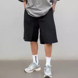 [옷자락]남성 바스락 원단 7색 와이드 여름 반바지 5부 버뮤다