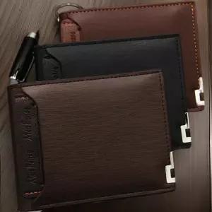 [옷자락]남성 스티치 베이직 카드홀더 데일리 반지갑