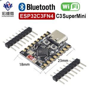 ESP32 C3 개발 보드 모듈 미니 소형 Wifi BT Bluetooth 32비트 단일 코어 프로세서 16Pin Type-C