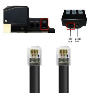 Ioptron 망원경 마운트를 Go2Nova 핸드 컨트롤러에 연결하기위한 납작한 뒤통수 Telephony RJ11 6P6C 케이