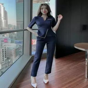 피부샵 유니폼 에스테틱 직원정장 단체 뷰티관리사 근무복