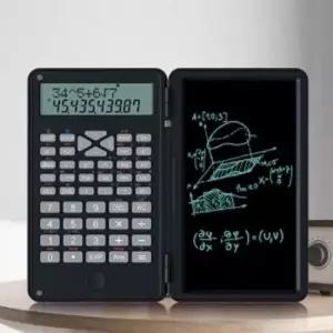 [문구/오피스] 블랙 계산기 LCD메모패드계산기 공학용 LCD메모보드계산기