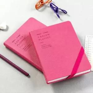 [문구/오피스] 다이어리 필기용품 2026 1P 날짜형 밴드 정리계획 플래너 소형 휴대용