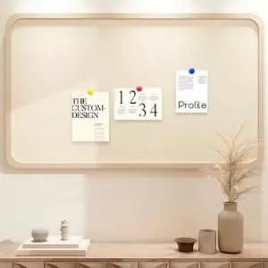 [문구/오피스] 알림판 게시판 전시보드 무타공 펠트보드 안내판 40x60cm