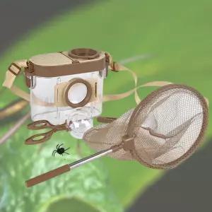 유아 야외활동용 곤충 식물 자연학습 생태탐사 채집망 풀세트 직접체험