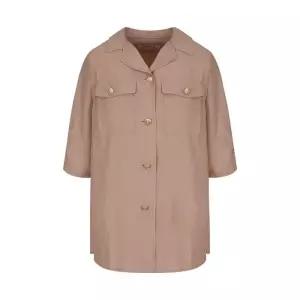 [크로커다일레이디]크로커다일레이디 아웃포켓 턴업소매 디테일 블라우스_CLDMBL127